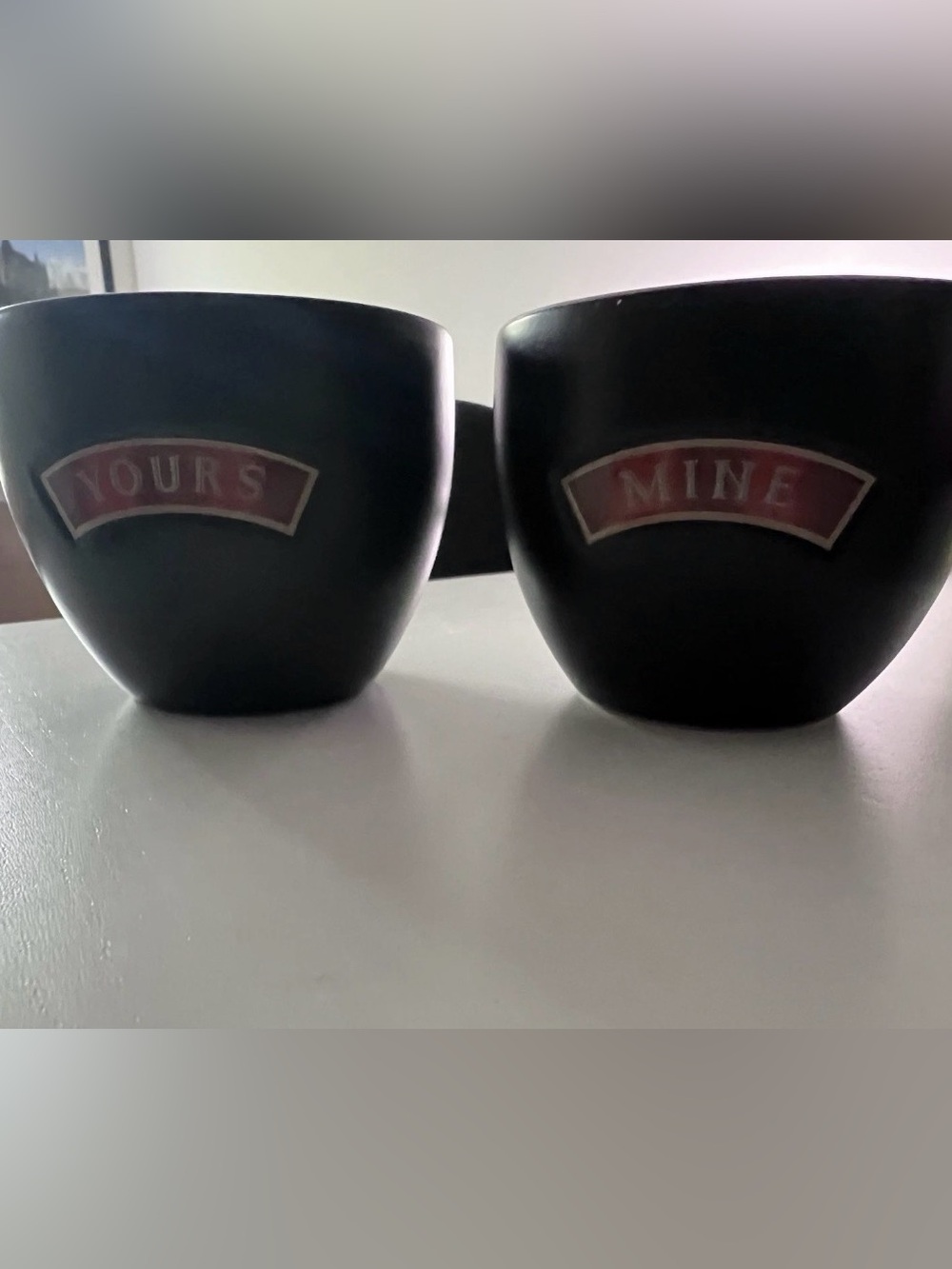 Baileys Irish Cream "Yours" & "Mine" Collectible Mug